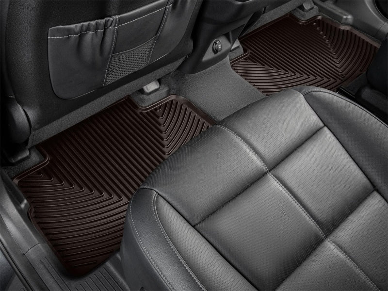 WeatherTech 2020+ Kia Telluride Rear Rubber Mats - Cocoa Secondary image