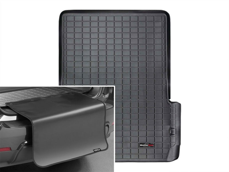 WeatherTech 11-15 Dodge Durango Cargo Liner w/ Bumper Protector - Black Secondary image