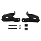 KC HiLiTES 18-19 Jeep Wrangler JL A-Pillar Light Mount Bracket Set (Pair) - Black for offroad lighting and electrical.