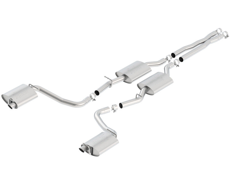 Borla 15-16 Dodge Charger R/T 5.7L No Tip Use Factory Valence Single Split Rear Exit ATAK Exhaust components