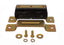 Energy Suspension GM Large 7.5C-C Black Transmission Mount (Zinc Finish) with hardware for offroad applications.
