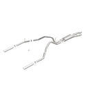 MagnaFlow SYS C/B 09 F-150 EC-CC/SB dual splt exhaust system for trucks