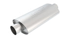 Borla XR-1 Racing Sportsman 3 inch Outlet / 3 inch Inlet Oval Muffler for offroad performance upgrades.