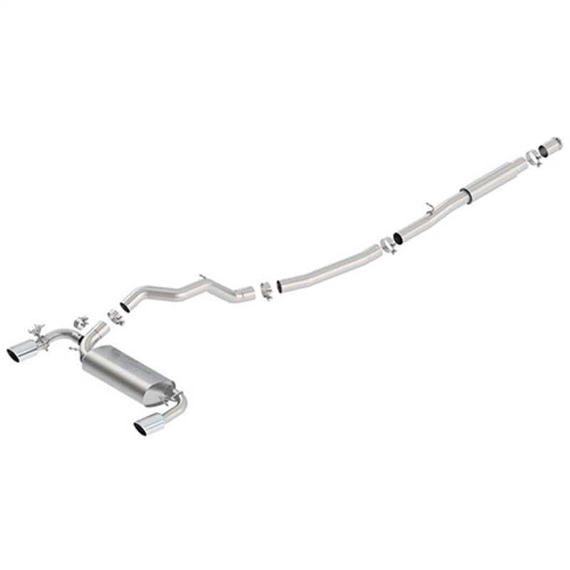 Ford Racing 2016-2017 Focus RS Active Sport Cat-Back Exhaust System w/ Polished Tips Secondary image