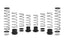 Eibach Pro-UTV 20-21 Polaris RZR XP 4 Turbo S w/ OE Fox Dynamix Shocks Stage 2 Performance Springs components