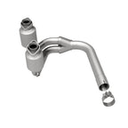 MagnaFlow Conv DF WRANGLER 04-06 4L direct-fit catalytic converter, stainless steel, off road parts, Jeep accessories.