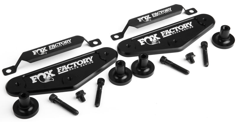 Fox Ford Raptor 3.0 Factory Series 12.27in External QAB P/B Reservoir Rear Shock Set - Blk components for offroad performance upgrades.