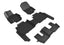 3D MAXpider 20-24 Mercedes-Benz Gls-Class 7 Seat (X167) Kagu Black R1 R2 R3 all-weather floor mats for custom fit protection