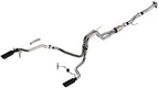 Borla F-150 2021 5.0L 2dr RC SB (122.8 WB) XL/XLT 3/2.25 SRE Cat-Back ATAK Black Chrome Tips exhaust system for trucks