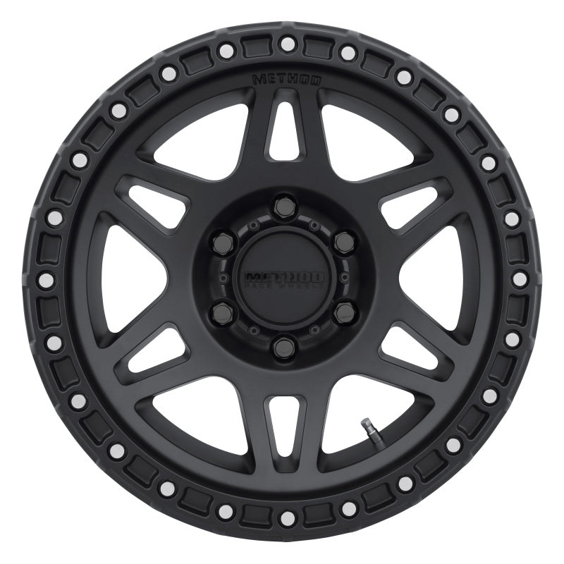 Method MR312 17x8.5 0mm Offset 6x5.5 106.25mm CB Matte Black Wheel Secondary image