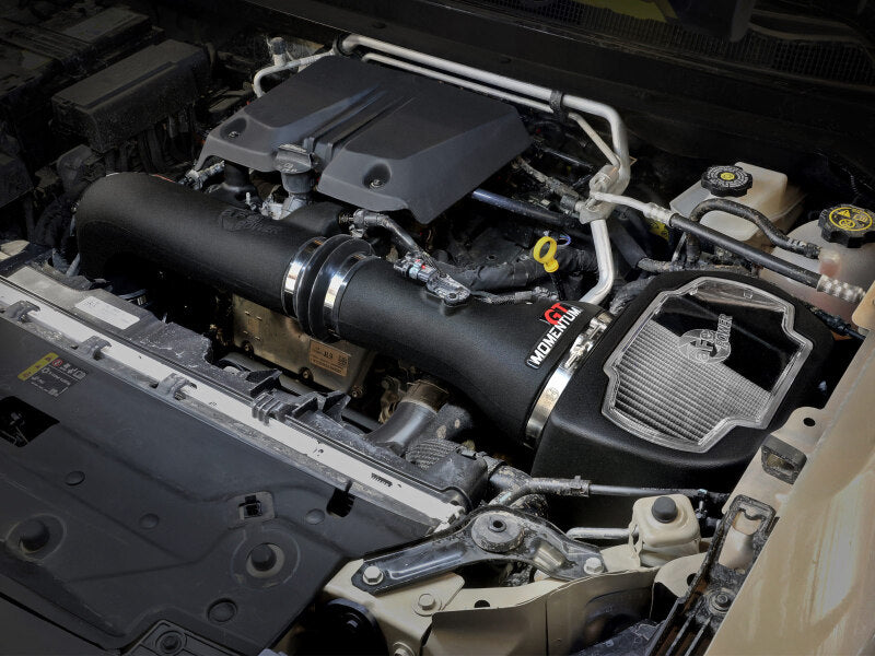 aFe 23-24 GMC Canyon L4 2.7L (t) Momentum GT Cold Air Intake System w/ Pro DRY S Filter Secondary image