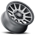 ICON Compression 17x8.5 5x150 25mm Offset 5.75in BS 110.1mm Bore Titanium Wheel for offroad performance upgrades