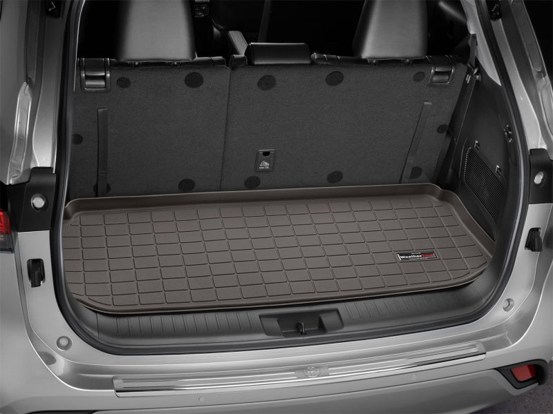 WeatherTech 2020+ Toyota Highlander Cargo Liners - Cocoa Secondary image