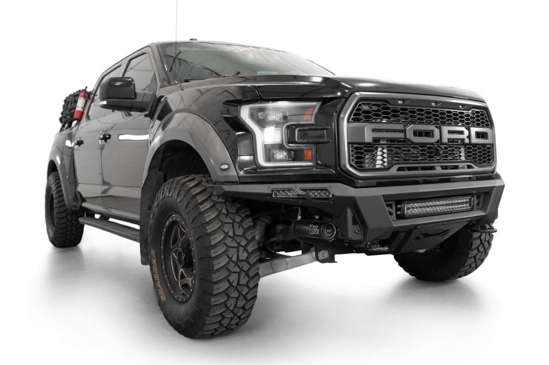 Addictive Desert Designs17-20 Ford F-150 Raptor Phantom Front Bumper on offroad truck