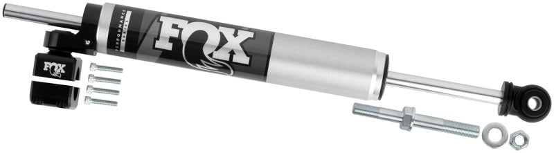 Fox 2007+ Jeep JK 2.0 Performance Series 8.2in. TS Stabilizer 1-3/8in Tie Rod Clamp for offroad performance upgrades. Main image