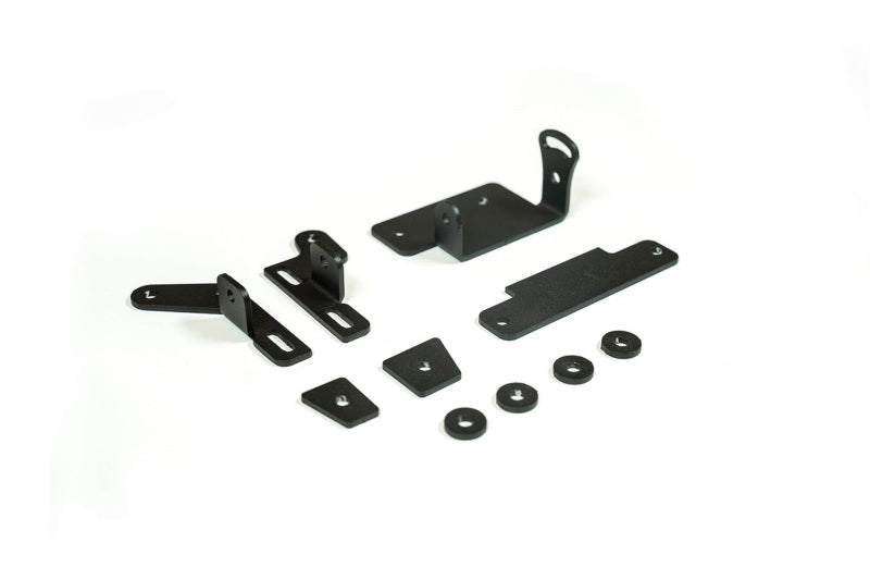 Addictive Desert Designs 2024 + Ford F150 ACC Relocation Kit - Hammer Black parts for offroad performance upgrades.
