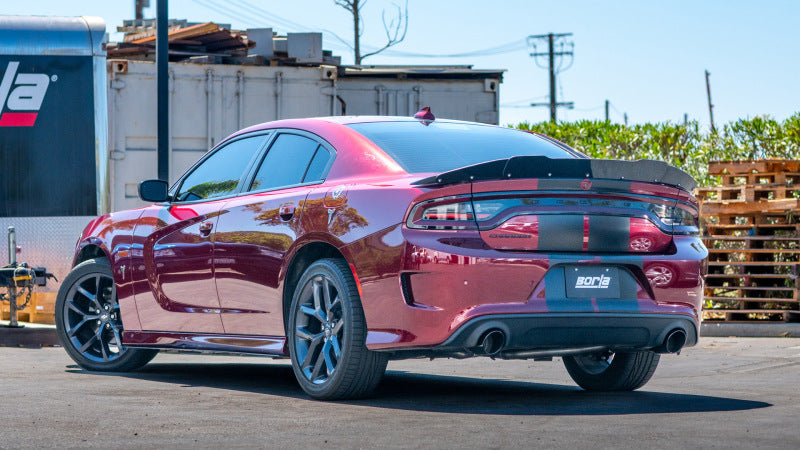 Borla 19-23 Dodge Charger GT 3.6L V6 RWD S-Type Catback Exhaust - Black Chrome Tips Secondary image