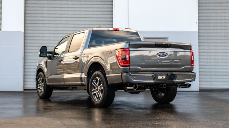 Borla F-150 2021 5.0L 4dr CC SB EC STB Lariat/KR/Platinum/LTD 3/2.25 SRE Cat-Back ATAK CHR Tips Secondary image