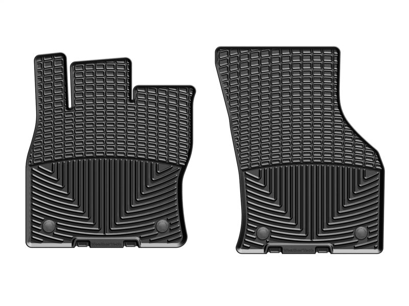 WeatherTech 2015+ Volkswagen Golf/GTI (5-Door Hatchback Only) Front Rubber Mats - Black Main image
