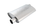Borla Pro-XS 2in Tubing 14in x 4in x 9.5in Oval Offset/Offset Muffler for offroad performance upgrades