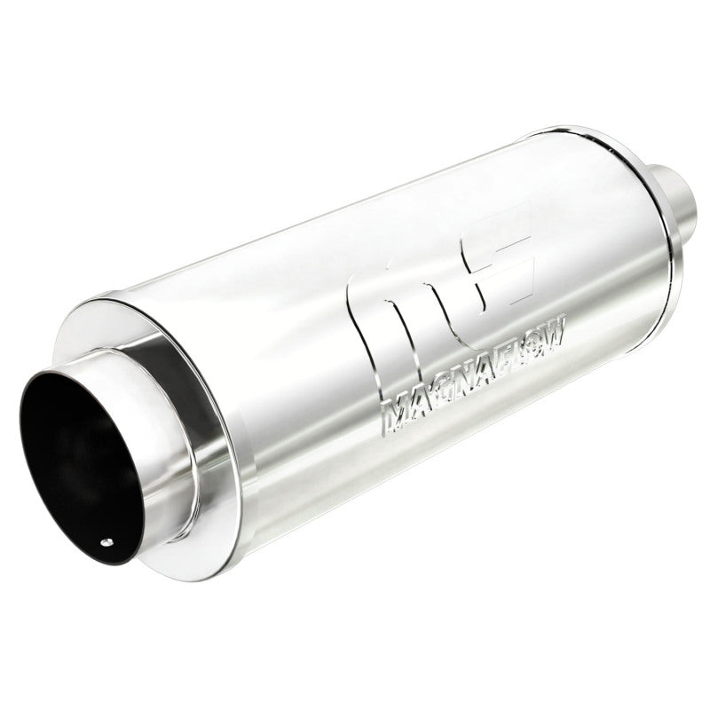 MagnaFlow Muffler W/Tip Mag SS 14X6X6 2.25/4. Secondary image