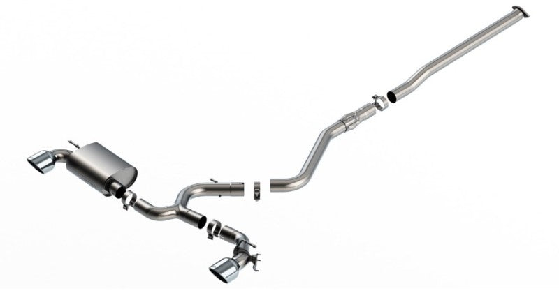 Borla 22-23 Hyundai Kona N 2.0L 4 CYL. Turbo AT/MT ATAK Catback Exhaust Bright Chrome Secondary image
