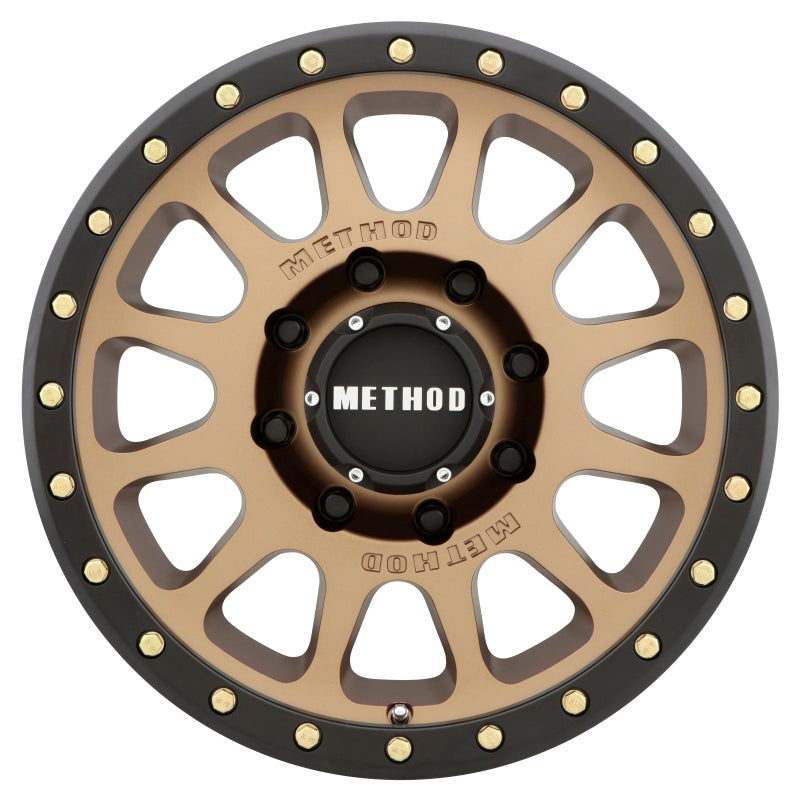 Method MR305 NV HD 18x9 +18mm Offset 8x180 130.81mm CB Method Bronze/Black Street Loc Wheel Secondary image