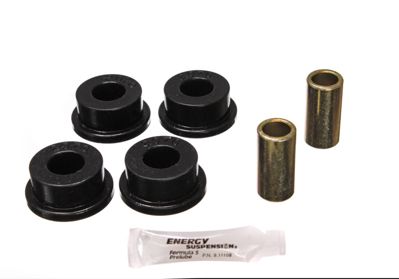 Energy Suspension 80-98 Ford F-250 4WD/F350 4WD Black Front Frame Shackle Bushing Set for reliable off road parts.