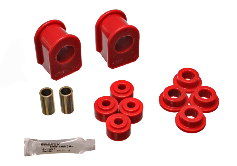 Energy Suspension Ford Red 1 1/8in Dia 2 1/2in Tall inBin Style Sway Bar Bushing Set Secondary image