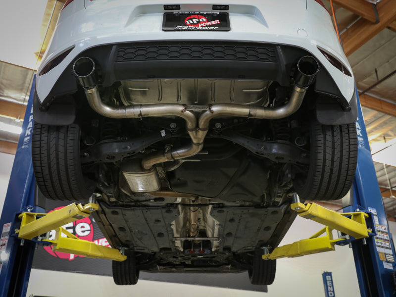 aFe MACHForce XP 3in-2.5in SS Exhaust Cat-Back 15-17 Volkswagen GTI (MKVII) L4-2.0L (t) - Black Secondary image