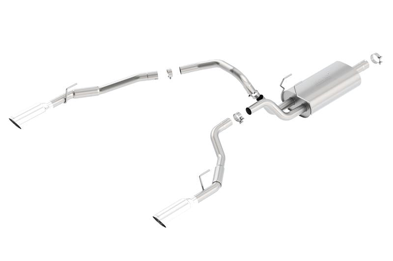 Borla Cat-Back Touring 09-15 Ram 1500 5.7L EC SB Truck Single Spilt Rear Exit Through Bumper exhaust system