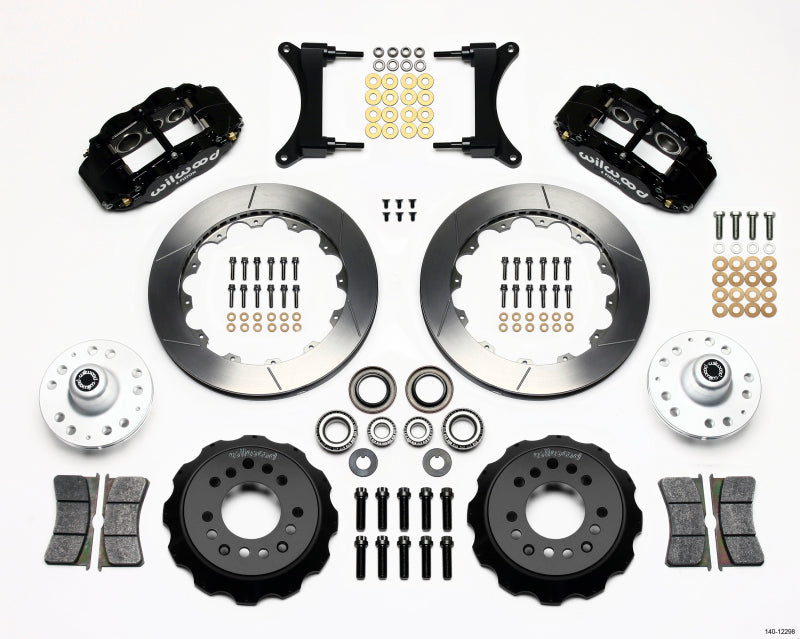 Wilwood Narrow Superlite 6R Front Hub Kit 12.88in 79-87 GM G Body Secondary image