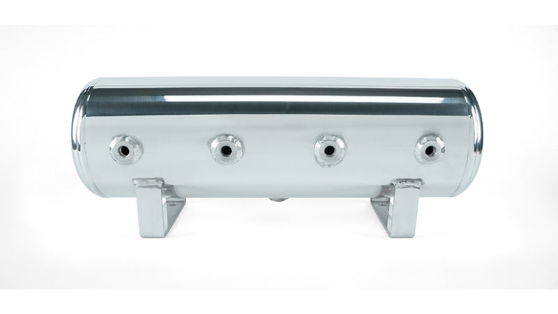 Air Lift 2.5 Gal. Polished Tank w/ Viair 444c Chrome Compressor (Incl. Fittings & Mounting Hardware) for offroad performance upgrades