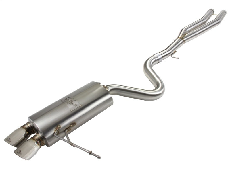 aFe MACHForce Exhaust Cat-Back SS-304 w/ Polished Tips 07-13 BMW 328i (E92/93) L6 3.0L Non-Turbo Secondary image