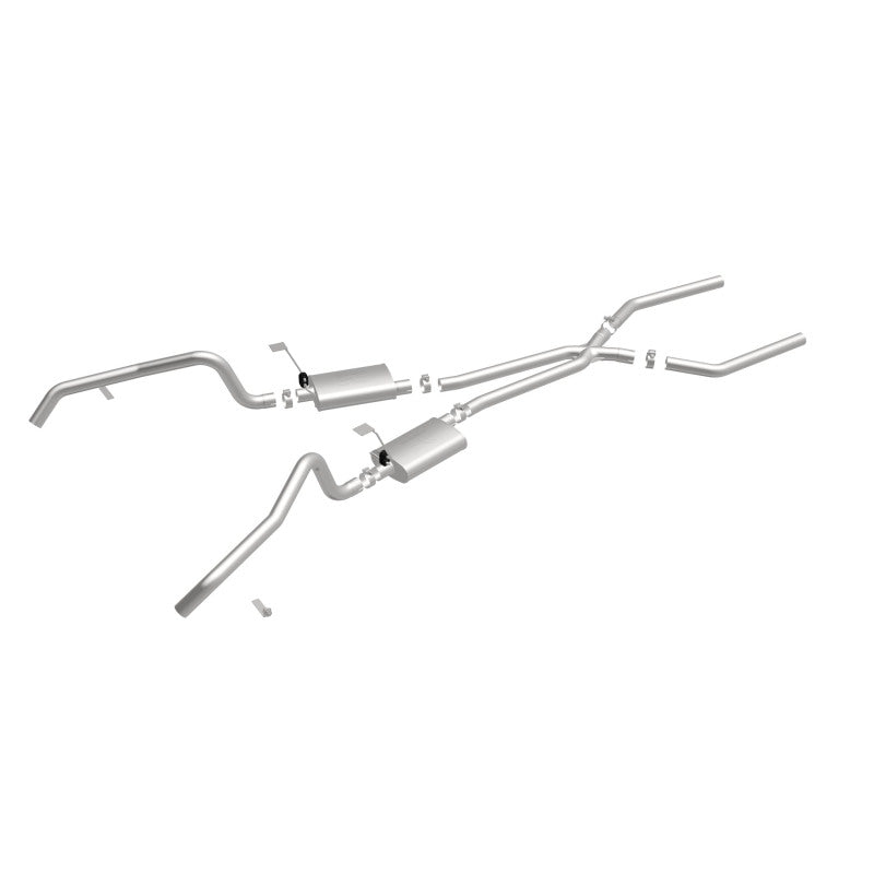 MagnaFlow Sys C/B 67-72 F-Body 2.50inch w/Tru-X performance exhaust system for offroad performance upgrades.