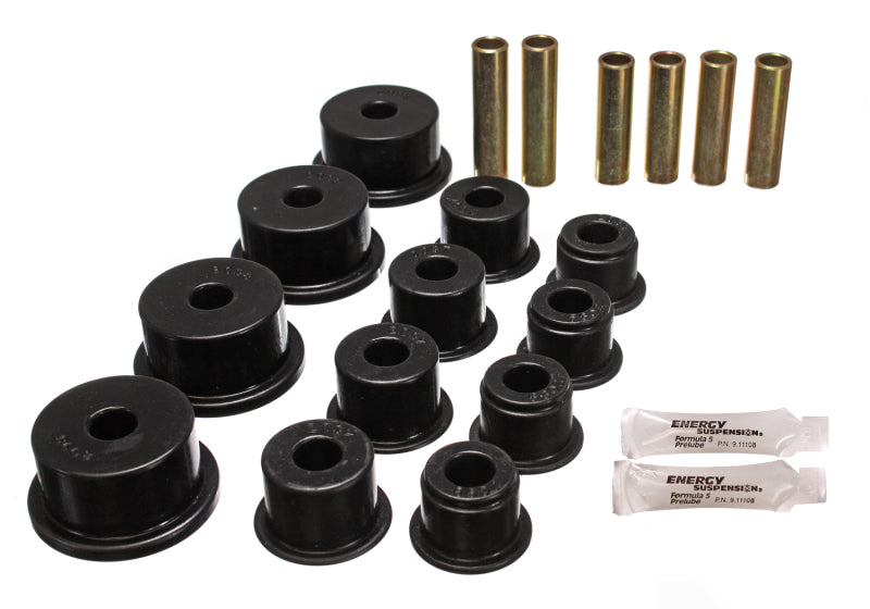 Energy Suspension Jeep/Cherokee/Comanche Spring Bushing - Black for offroad performance upgrades and suspension lift kits