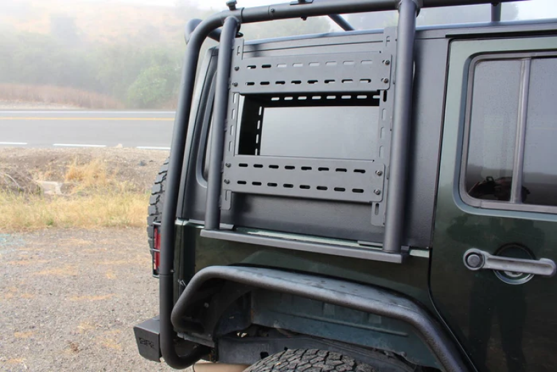 Body Armor 4x4 07-18 Jeep Wrangler JK 2 &4 Door Cargo Roof Rack Accessory Mount Secondary image