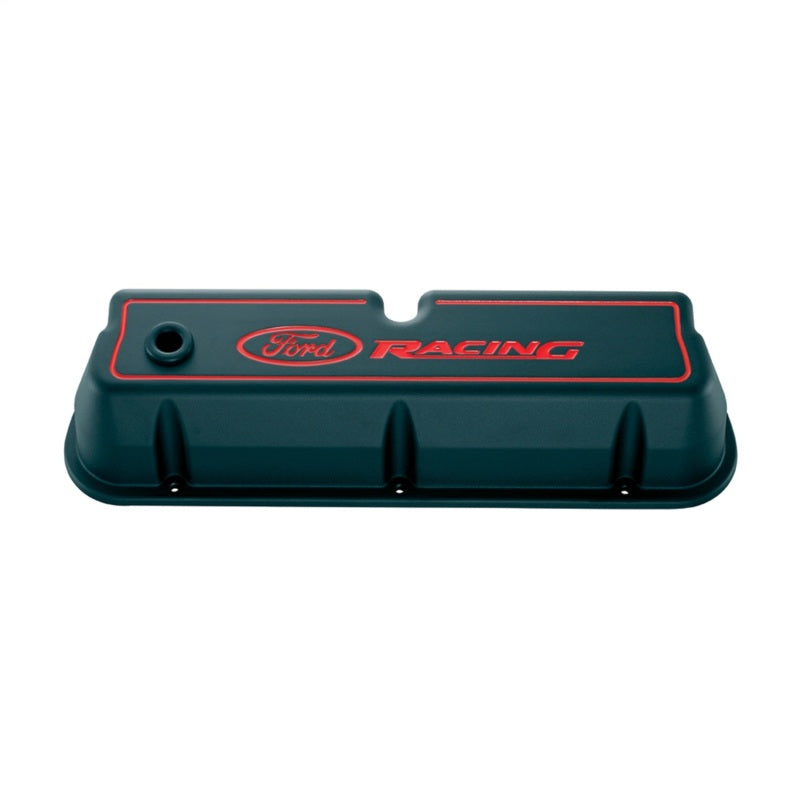 Ford Racing Logo Die-Cast Black Valve Covers Secondary image