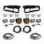 Baja Designs 2021+ Ford Bronco Amber SAE Fog Pocket Kit components