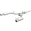 MagnaFlow Cat Back, SS, 2.5in, Street, Dual Split Polished 4.5in Tips 2015 Ford Mustang Ecoboost exhaust system