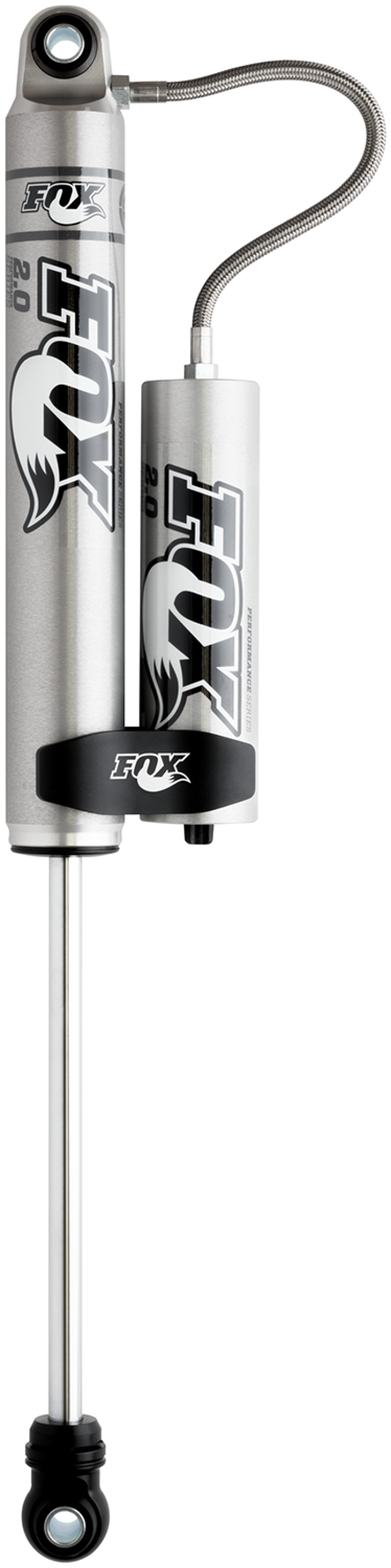 Fox 99+ Chevy HD 2.0 Performance Series 12.1in. Smooth Body Remote Res. Rear Shock / 4-6in. Lift Secondary image