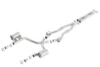 Borla 16-17 Dodge Challenger R/T 5.7L MT/AT ATAK Catback Exhaust (w/MDS Valves ONLY) system with MDS valves and X-Pipe.