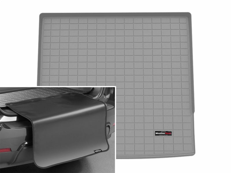 WeatherTech 2026 Honda Passport Trunk Cargo Liner w/Bumper Protector - Grey Secondary image