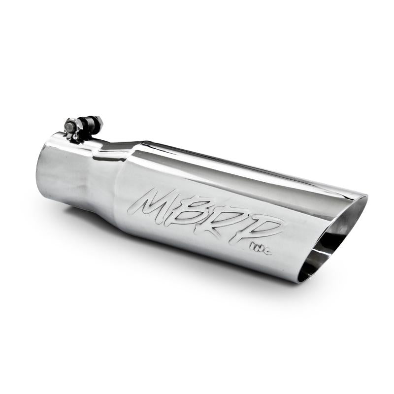 MBRP Universal Tip 3in O.D. Dual Wall Angled 2 inlet 12 length Secondary image