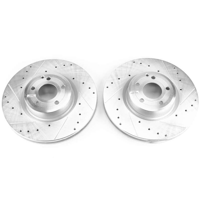 Power Stop 15-16 Mercedes-Benz SL400 Front Evolution Drilled & Slotted Rotors - Pair Secondary image