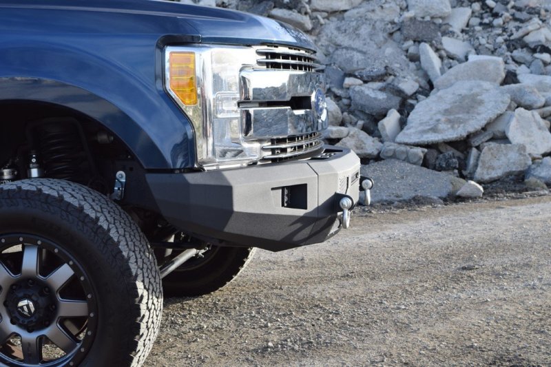 DV8 Offroad 2017+ Ford F-250/F-350/F-450 Front Bumper on truck