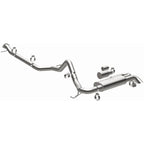 MagnaFlow 2021 Ford Bronco Overland Series Cat-Back Exhaust w/ Single Straight Driver Exit- No Tip for off road parts.
