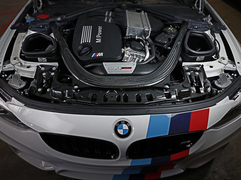 aFe POWER Magnum FORCE Stage-2 Pro DRY S Cold Air Intake System 15-19 BMW M3/M4 3.0L Secondary image
