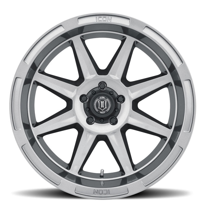 ICON Bandit 20x10 6x135 -24mm 4.5in BS 87.10mm Bore Gun Metal Wheel Secondary image