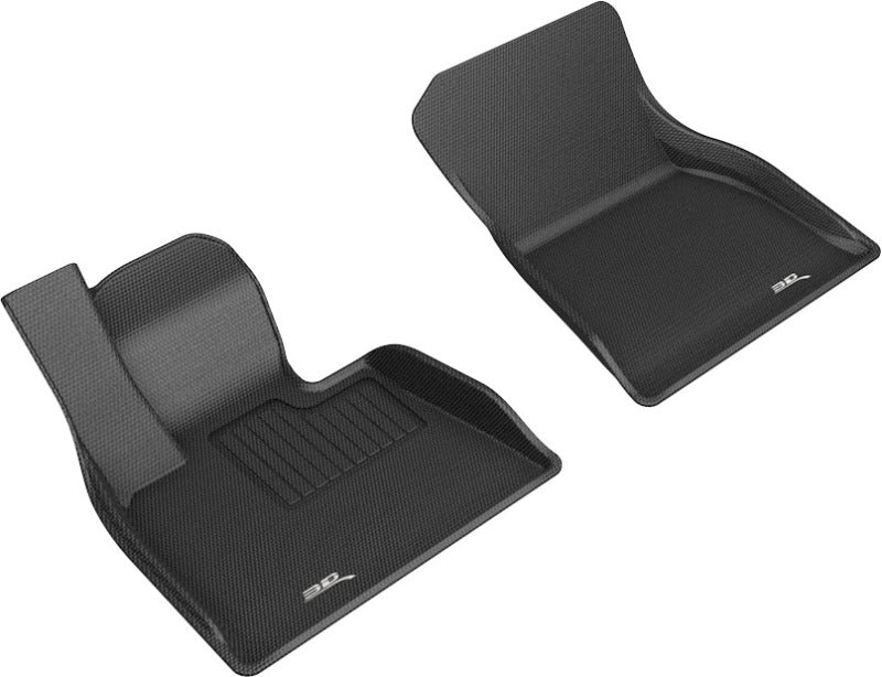3D MAXpider 2019-2020 BMW X5 (G05)/X7 (G07) Kagu 1st Row Floormat - Black for offroad performance upgrades Main image